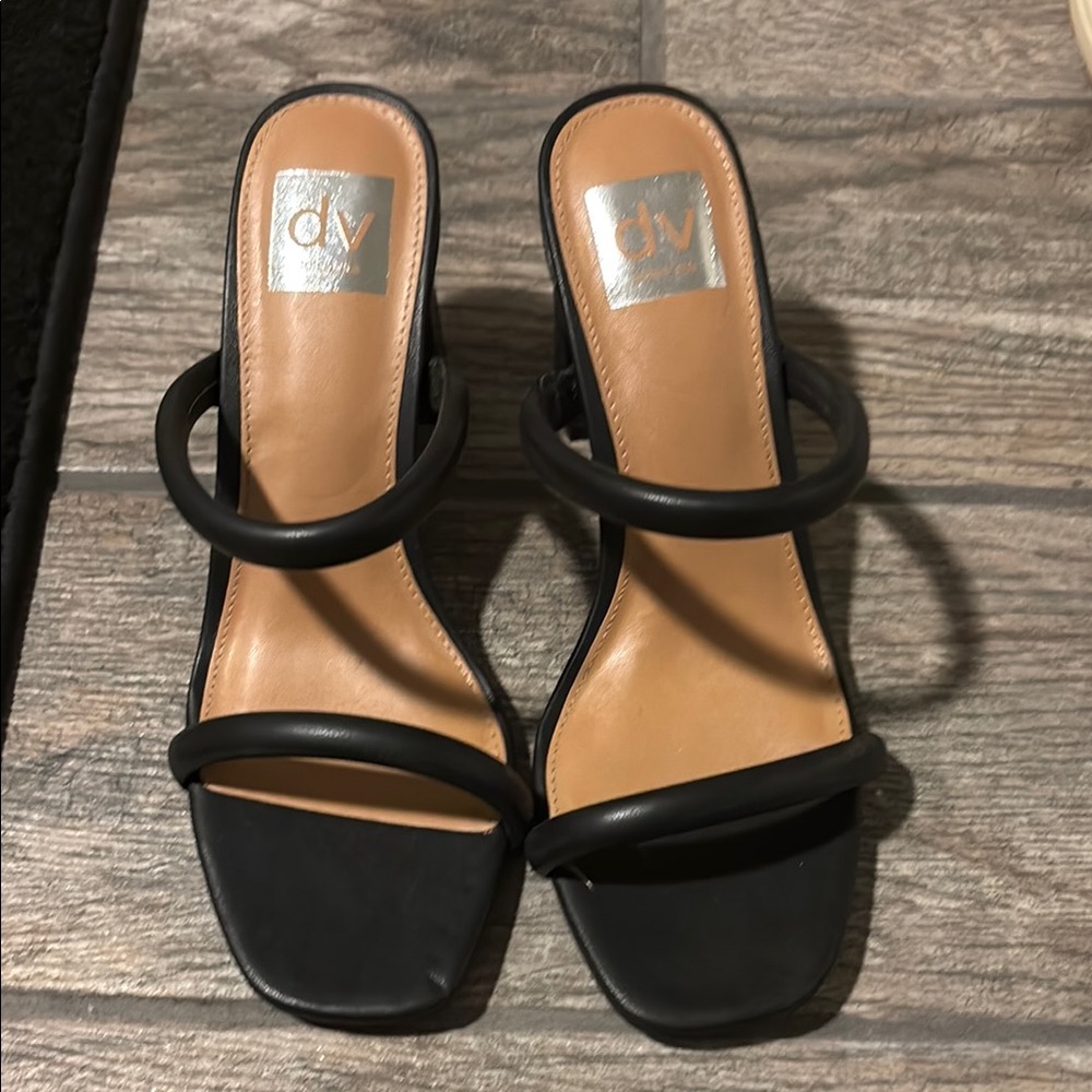 DV by Dolce Vita Black Women's Sandals